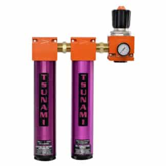 21999-0254 Tsunami Comp. Air System Filt. Pack. #4 - 120 Series (2-stage w/ regulator)  - 1" In/Out - 120 SCFM