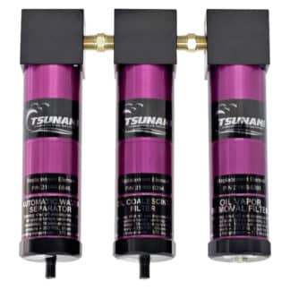 21999-0421 Tsunami Comp. Air System Filt. Pack. #5 - 20 Series (3-stage) - ¼" In/Out - 20 SCFM
