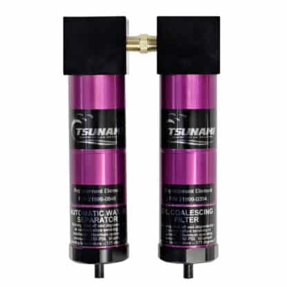 21999-0424 Tsunami Comp. Air System Filt. Pack. #3 - 20 Series (2-stage) - ¼" In/Out - 20 SCFM