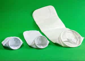 PES1P2SH Polyester Felt Bag Filter with Carbon Steel Ring - 1 Micron  7-1/16 Inch (D) x 32 Inch (L)