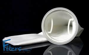 PES100P2P Polyester Felt Bag Filter with Plastic Flange - 100 Microns 7-1/16 Inch (D) x 32 Inch (L)