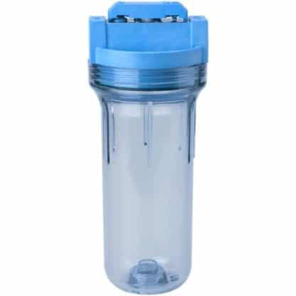 150164-CS Pentair Blue Sump Plastic filter housing 3/4 inch in-out for 2-1/2" X 10" cartridges