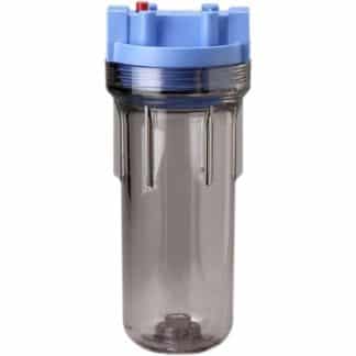 150435-CS Pentair Case Price - Clear Sump Plastic filter housing .75inch in-out for 2.5 X 10 Inch cartridges