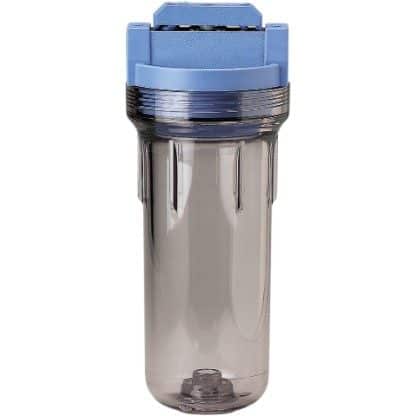 150437-CS Pentair Clear Sump Plastic filter housing 3/4 inch in-out for 2-1/2" X 10" cartridges