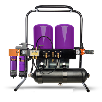 21999-1100 - Portable Pure-5T Regenerative Dryer - 17 CFM (5Hp) Regenerative Dryer with tank - 120v