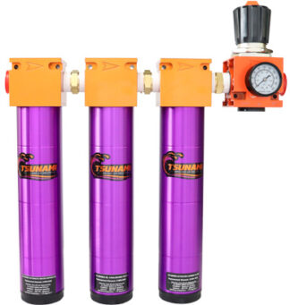 21999-0258 - Filtration Package #6 - 120 Series, 1" NPT (3-stage) w/ regulator